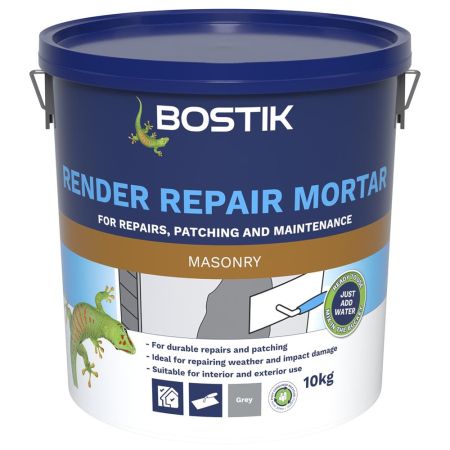 Bostik Cementone Render Repair Mortar 10KG - Grey