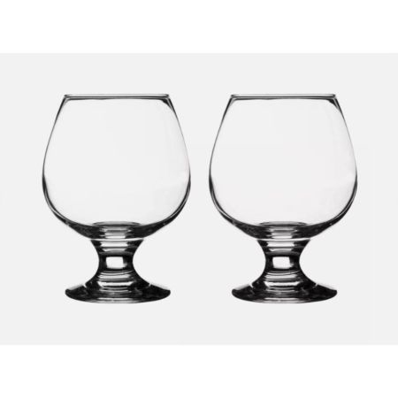 Essentials Sleeve Of 2 Brandy Glasses 39Cl   