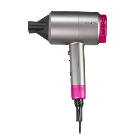 Carmen Neon DC Professional Hair Dryer Graphite / Pink