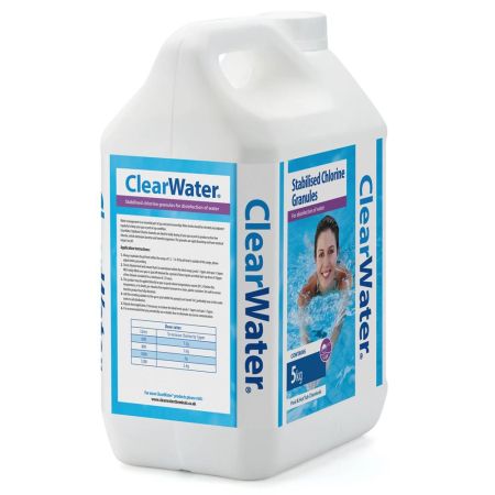 Clearwater 5kg Chlorine Gran - J/C - (UN3077)