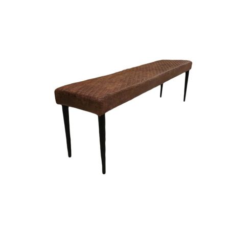 Charlie Bench in Antique Brown