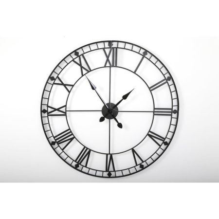 Roman Numeral Black Clock