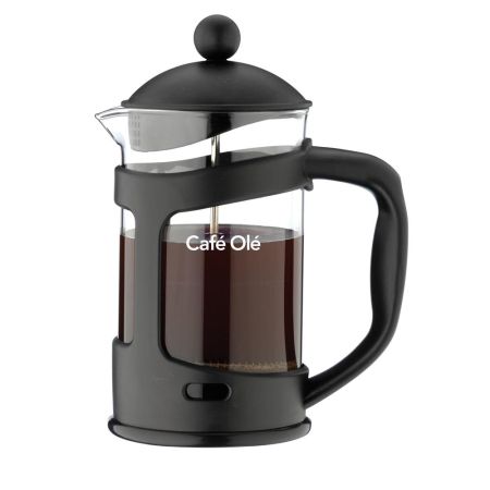 Everyday 6 Cup Plastic Cafetiere Black