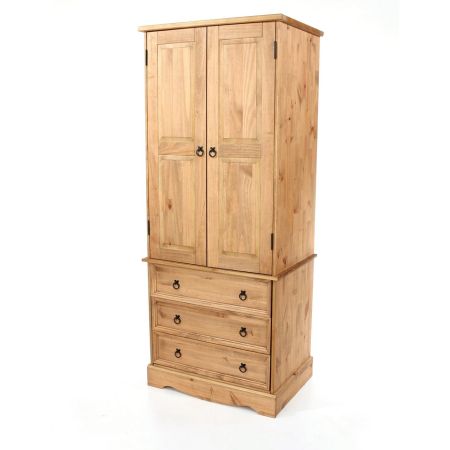 Corona 2 Door, 3 Drawer Wardrobe