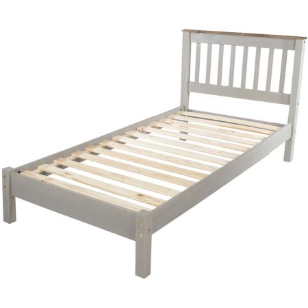 Corona 3'0" Slatted Lowend Bedstead