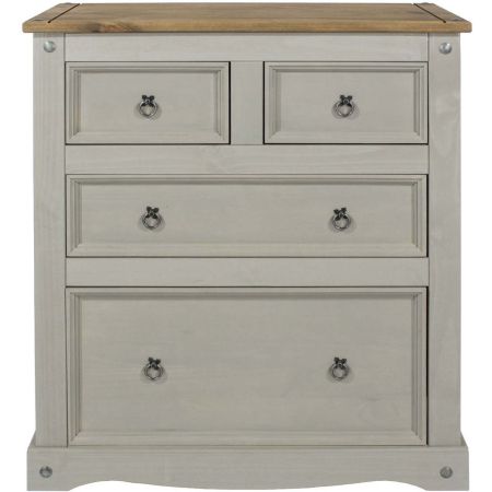 Corona 2+2 Drawer Chest 