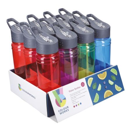 Colourworks Sports Bottles Plastic