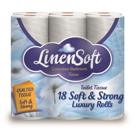 LinenSoft Toilet Roll 2ply x18