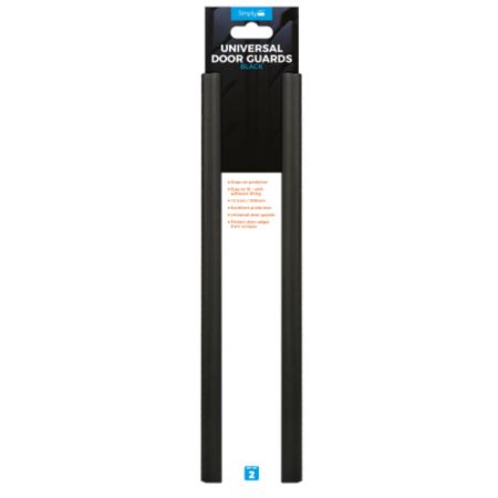 Universal Black Door Guard 30Cm 2Pk