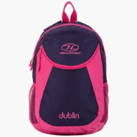 Dublin Backpack, Purple/Pink 15L