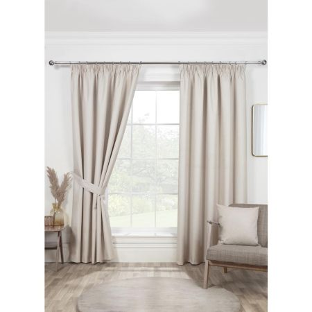 Eclipse Natural Tie Back 26 Curtains