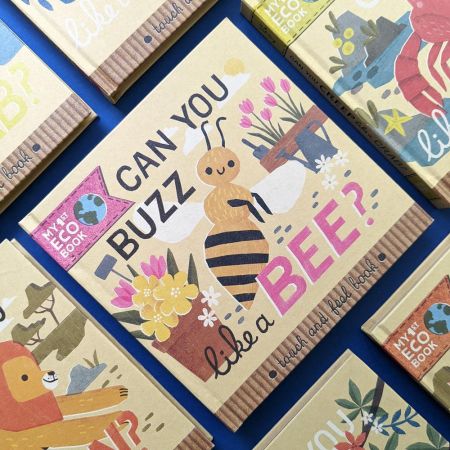 Eco Board Book - Can You Buzz Like A Bee?