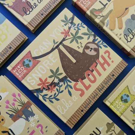 Eco Board Book - Can You Snore Like A Sloth?