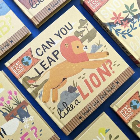 Eco Board Book - Can You Leap Like A Lion?