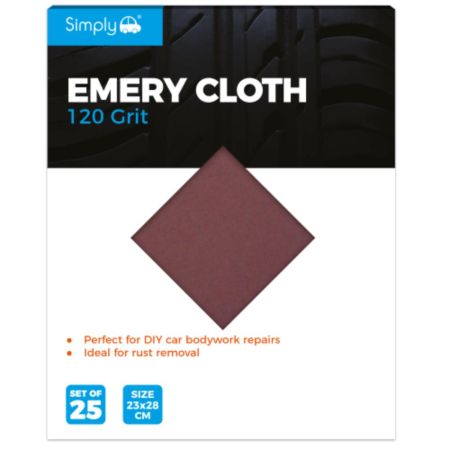 Pk25 120 Grit Emery Cloth