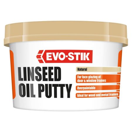 EVO-STIK Linseed Oil Putty 500G - Natural