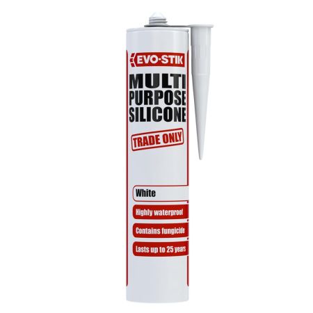 EVO-STIK Multi-Purpose Silicone Sealant 290ml - White