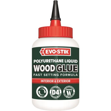 EVO-STIK Polyurethane Wood Adhesive 500ml bottle - Amber