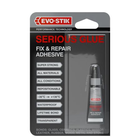 EVO-STIK Serious Glue 33g Tube - Clear