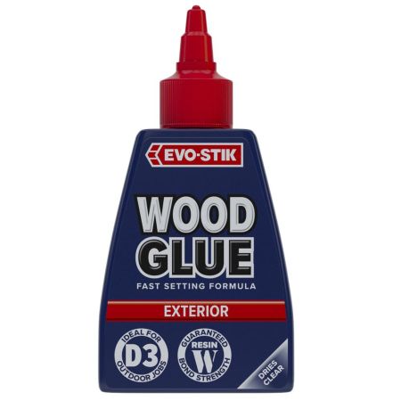 EVO-STIK  Wood Glue Exterior 250ml - White (dries clear)