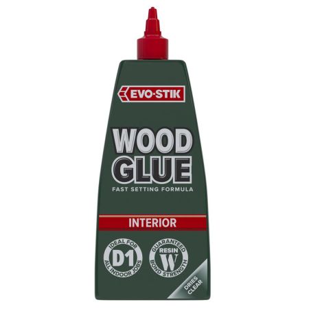 EVO-STIK Wood Glue Interior 500ml - White (dries clear)