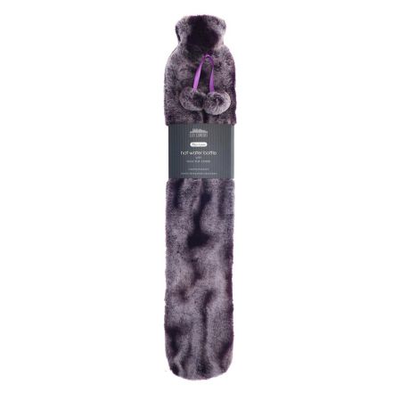 Hot Water Bottle Two Tone Long Purple