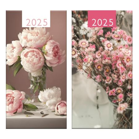 2025 Floral Slim Diary