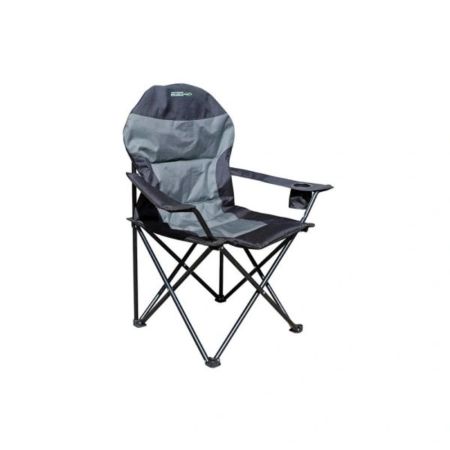 High Back XL Chair Grey & Black