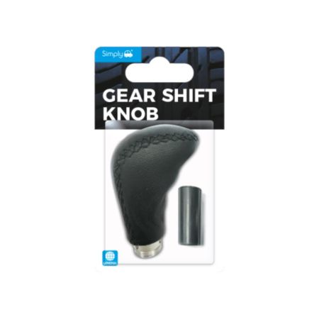 Gear Shift Knob - Leather And Aluminium