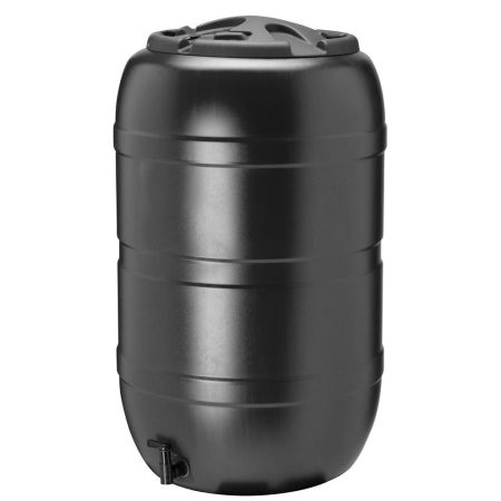 210L Water Butt with Tap and Lid