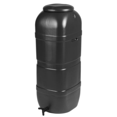 100 Litre Slim Space Saver Water Butt with Tap and Lid