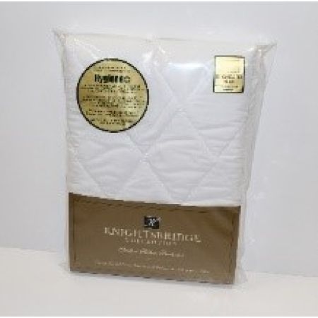 Gold  Quilted Mattress Protector Double