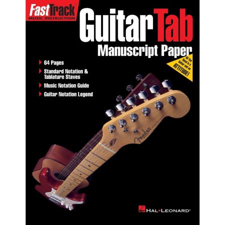 FastTrack - Guitar Tab Manuscript Paper