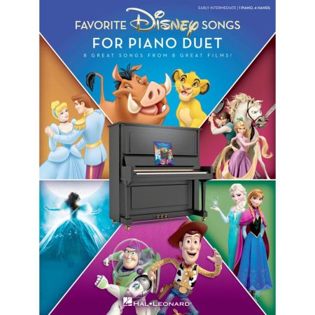 Favorite Disney Songs for Piano Duet