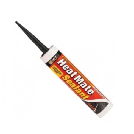 Everbuild Heatmate Heat Resistant Silicone Sealant Black