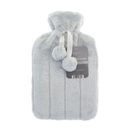 Hot water Bottle Plain 2 Litre Fur Cover