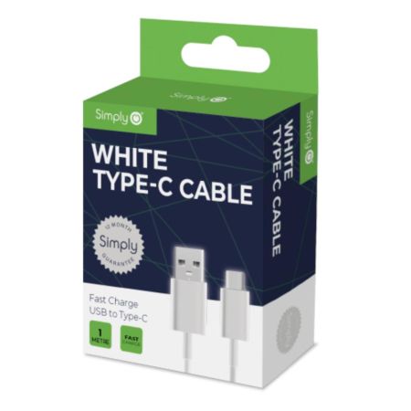 Usb - Type C Cable 1.5M White