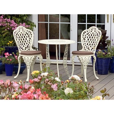 Seville Bistro Set - H'Cream / Choc