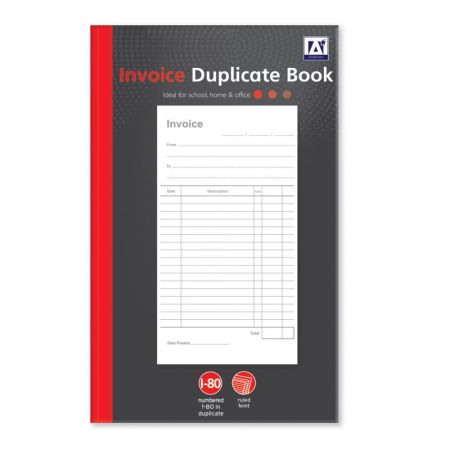 Invoice Duplicate Book