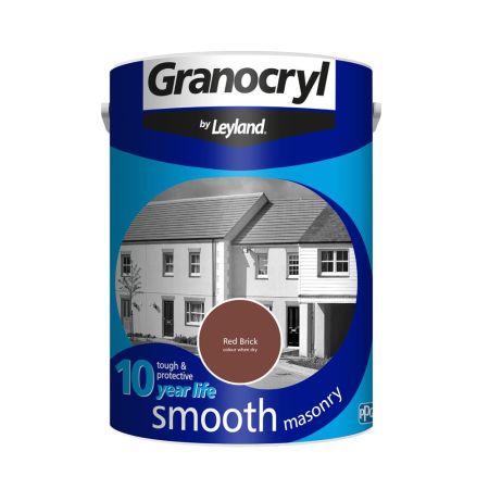 Granocryl Smooth Masonry Red Brick 5ltr