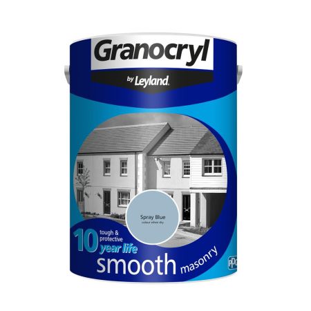 Granocryl Smooth Masonry Spray Blue 5ltr