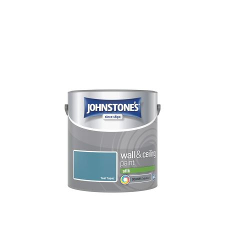 Johnstone's Retail Wall & Ceiling Silk Teal Topaz 2.5ltr