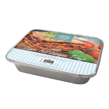 3 Pack of Jumbo Lasagne Foil Trays