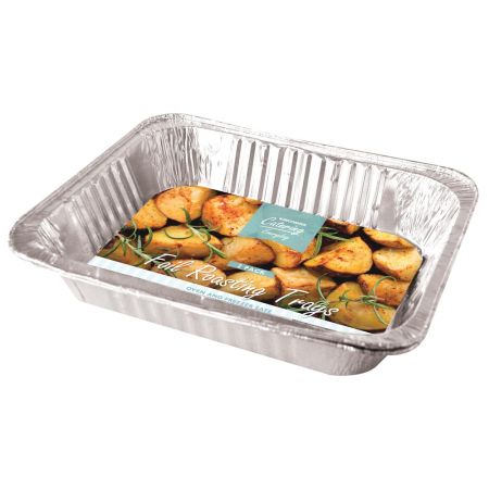 2 Pack of Large Foil Roasting Trays