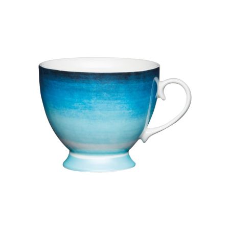 Kitchencraft Ombre Stripe Footed Mug 400ml