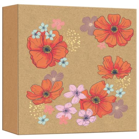 Red Flowers Photo Album  6x4