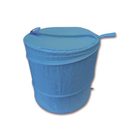 Pop Up Hamper Blue Polyester