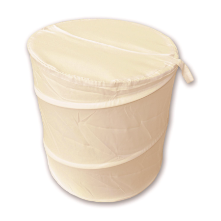 Pop Up Hamper Cream Polyester