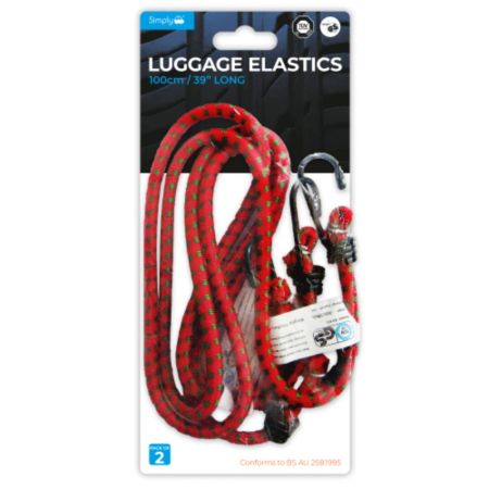 Pk2 100Cm Luggage Elastics