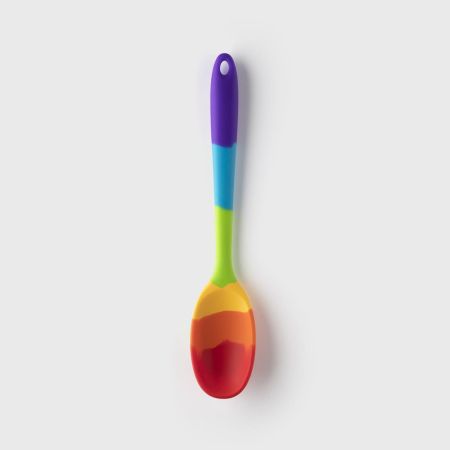 Silicone Spoon 28cm/ 11" - RAINBOW